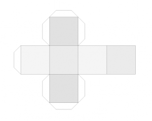 Flat Cube Template