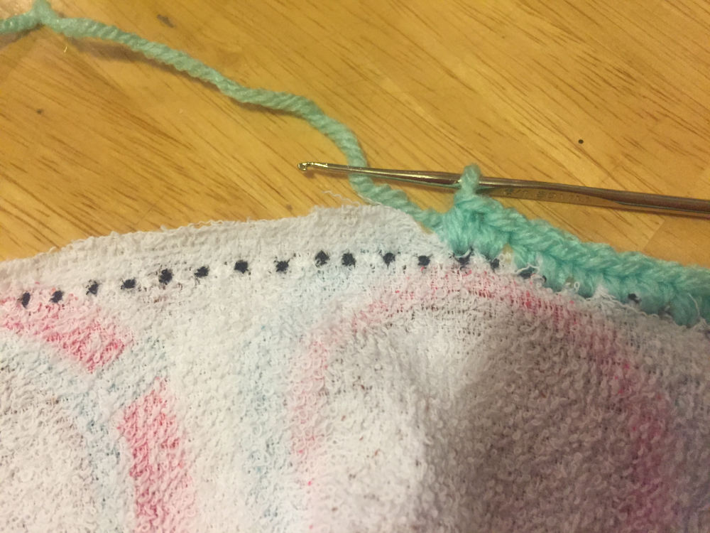tiny crochet hook crocheting